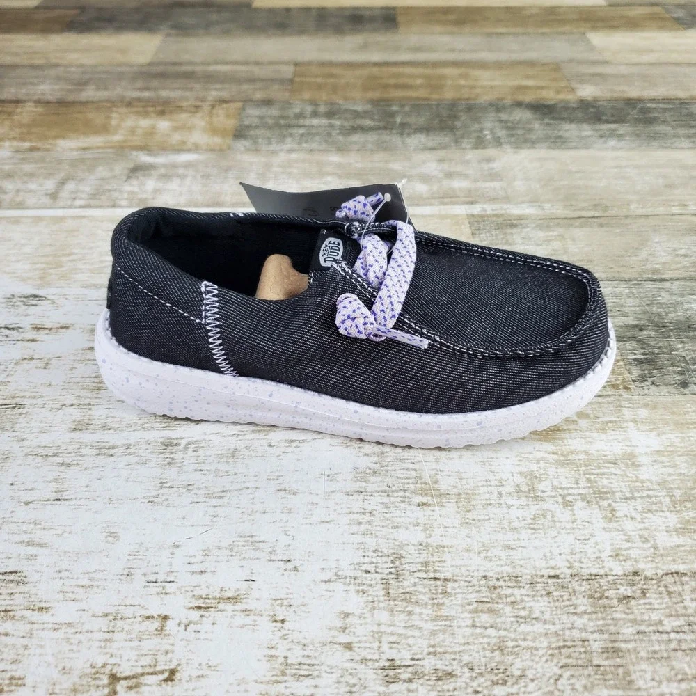 Hey Dude Wendy Funk Y Slip On Shoes Kids Sz 13 C13 Friendship Lace